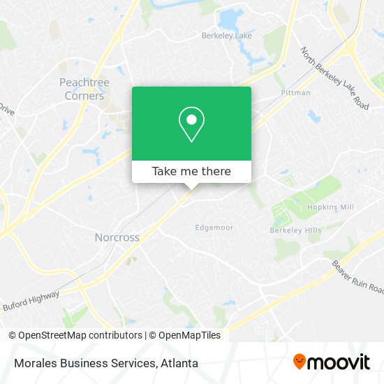 Morales Business Services map