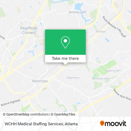 WCHH Medical Staffing Services map