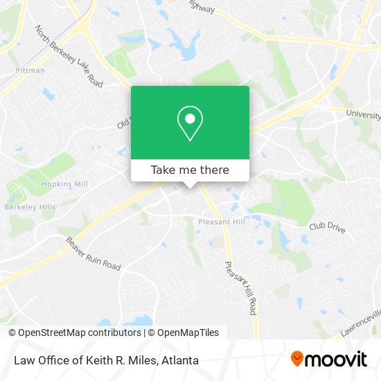 Law Office of Keith R. Miles map
