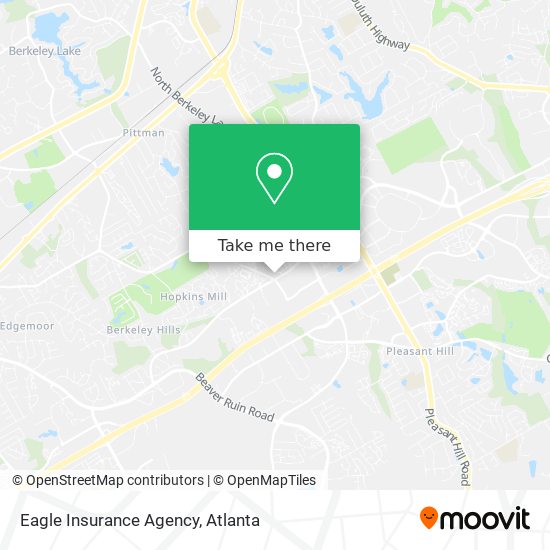 Mapa de Eagle Insurance Agency