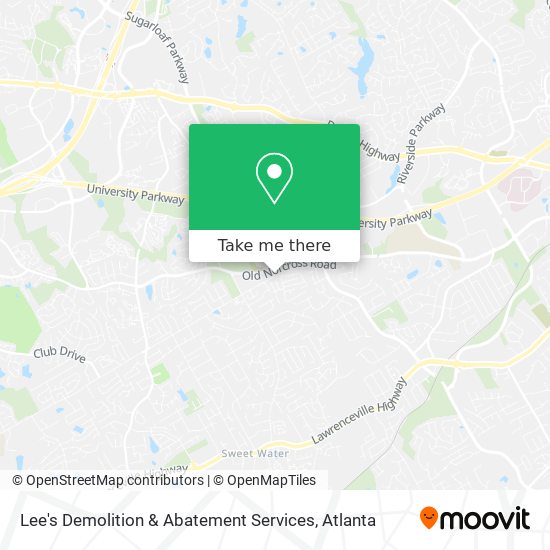 Lee's Demolition & Abatement Services map