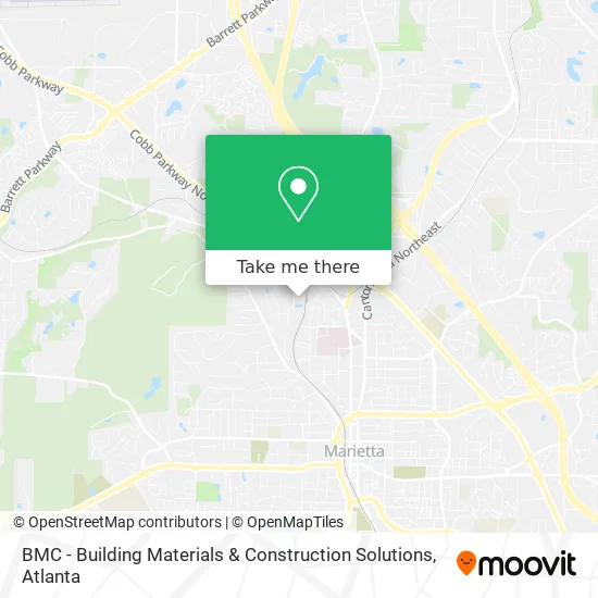 BMC - Building Materials & Construction Solutions map