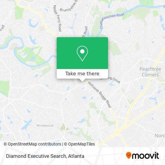 Diamond Executive Search map