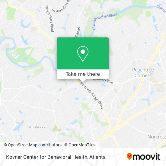 Mapa de Kovner Center for Behavioral Health