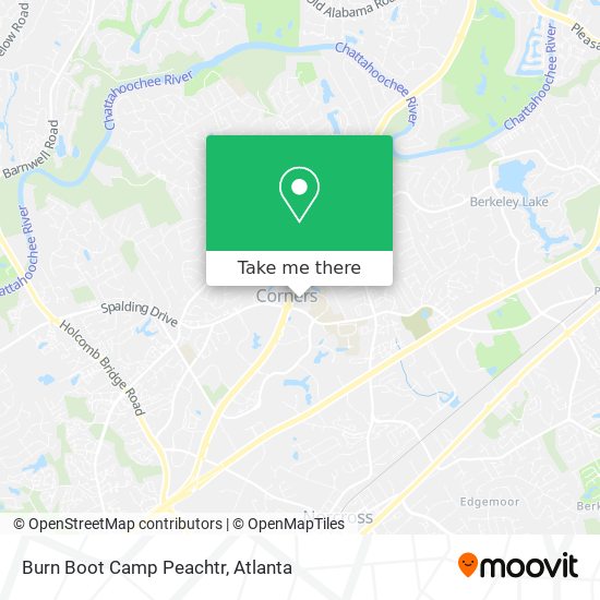 Mapa de Burn Boot Camp Peachtr