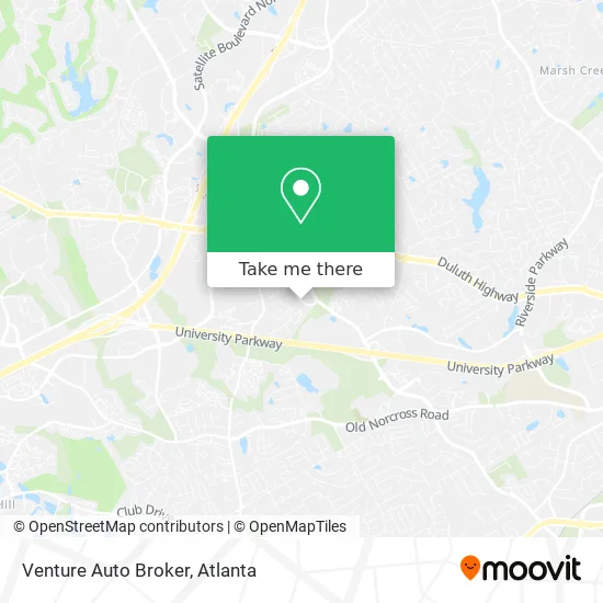 Venture Auto Broker map