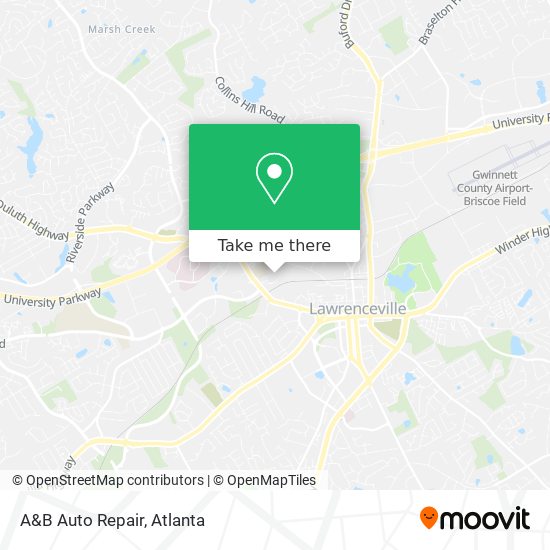 A&B Auto Repair map