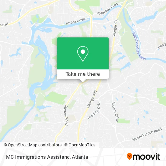 MC Immigrations Assistanc map