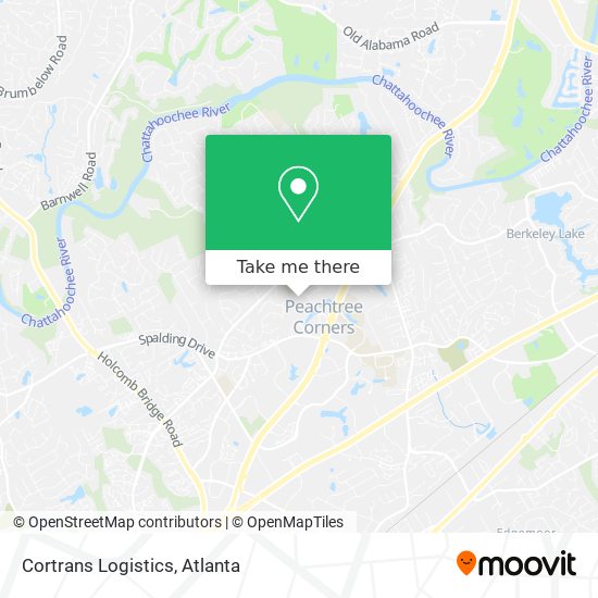 Mapa de Cortrans Logistics