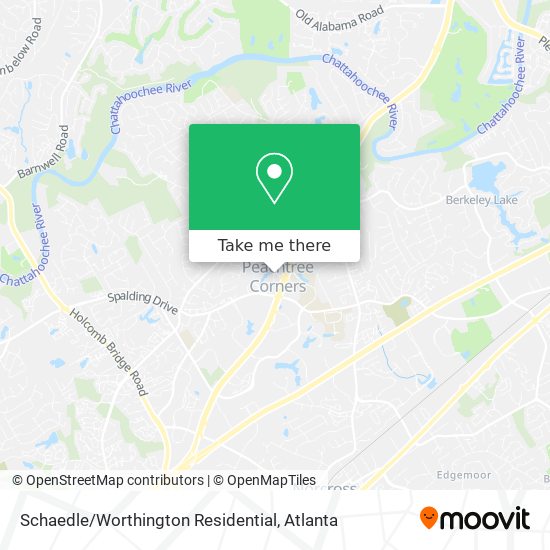 Schaedle / Worthington Residential map