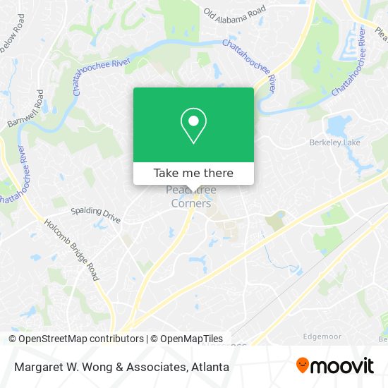 Margaret W. Wong & Associates map