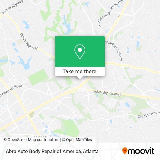 Mapa de Abra Auto Body Repair of America
