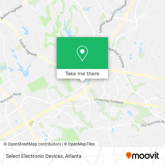 Select Electronic Devices map