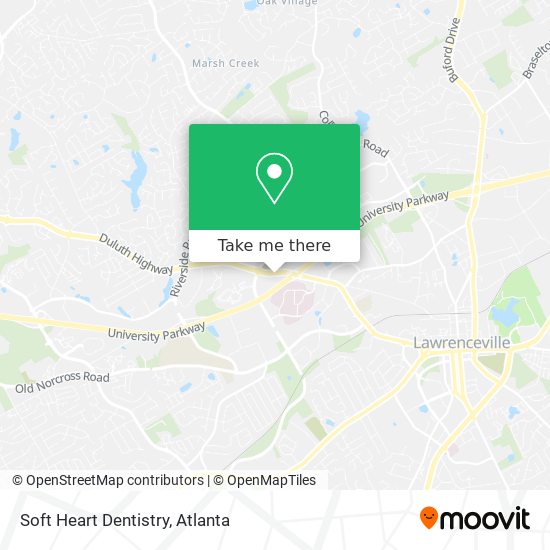 Soft Heart Dentistry map