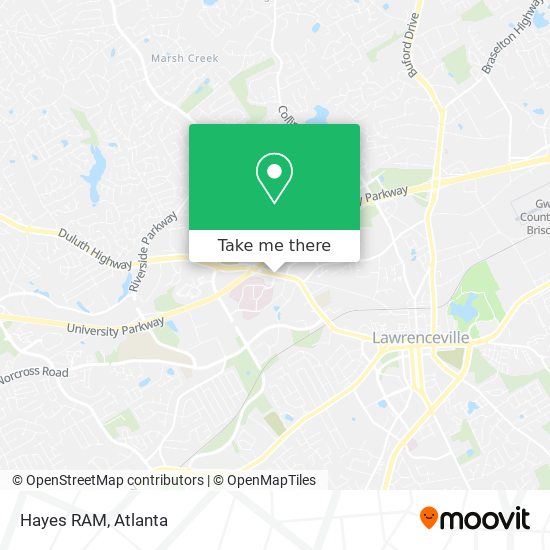 Hayes RAM map