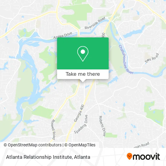 Atlanta Relationship Institute map
