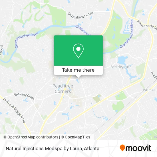 Natural Injections Medspa by Laura map