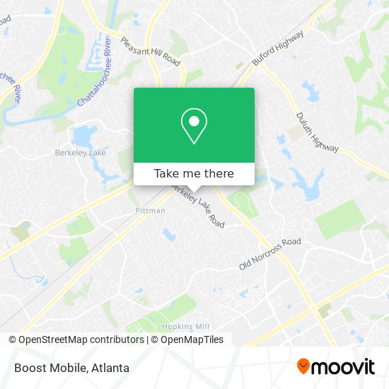 Boost Mobile map