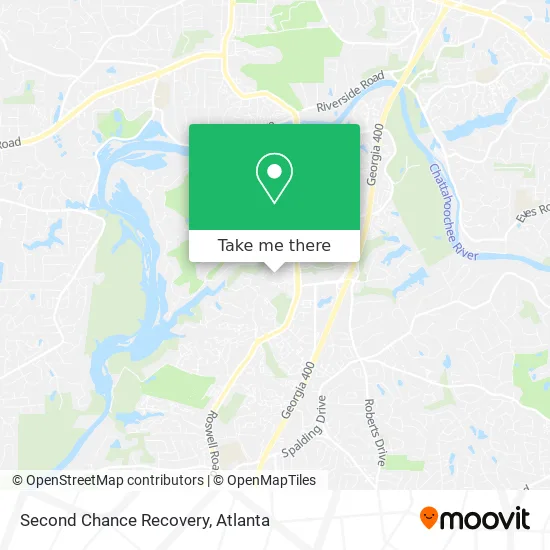 Second Chance Recovery map
