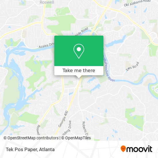 Mapa de Tek Pos Paper