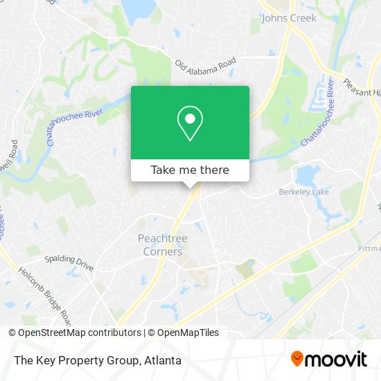 The Key Property Group map