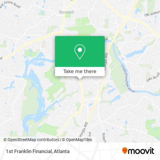 1st Franklin Financial map