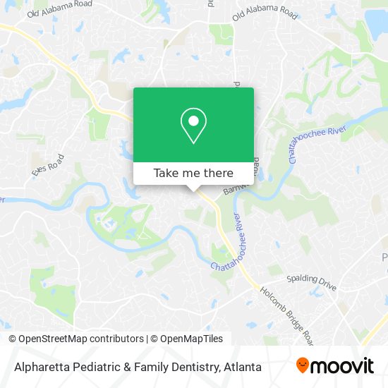 Mapa de Alpharetta Pediatric & Family Dentistry