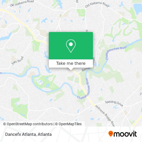 Dancefx Atlanta map