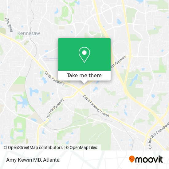 Amy Kewin MD map