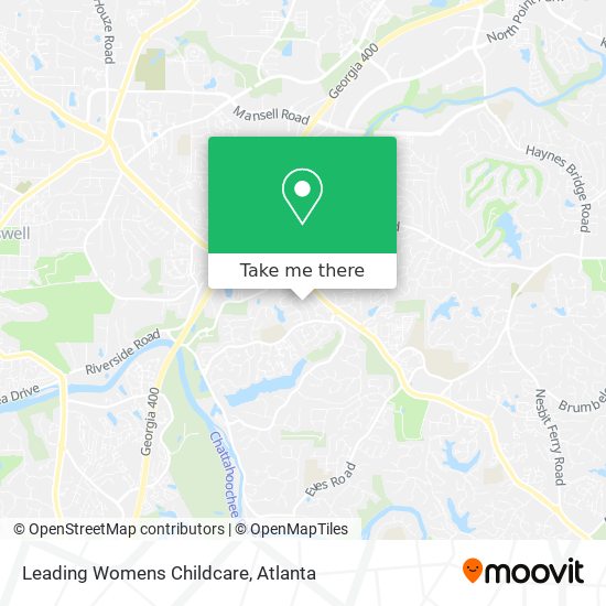 Leading Womens Childcare map