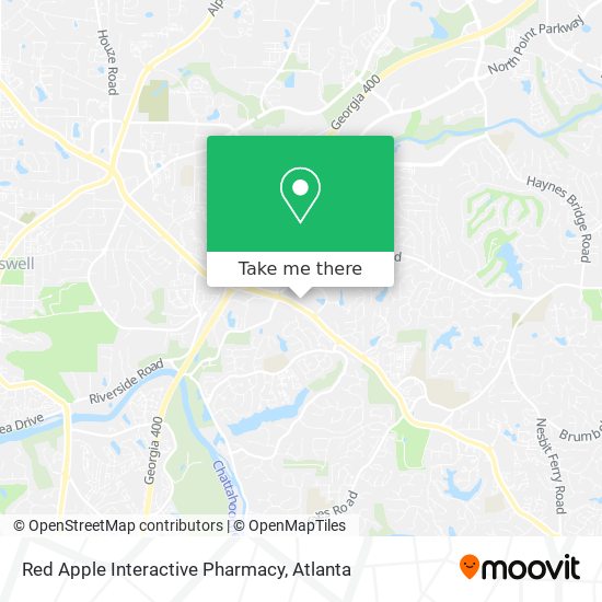 Red Apple Interactive Pharmacy map