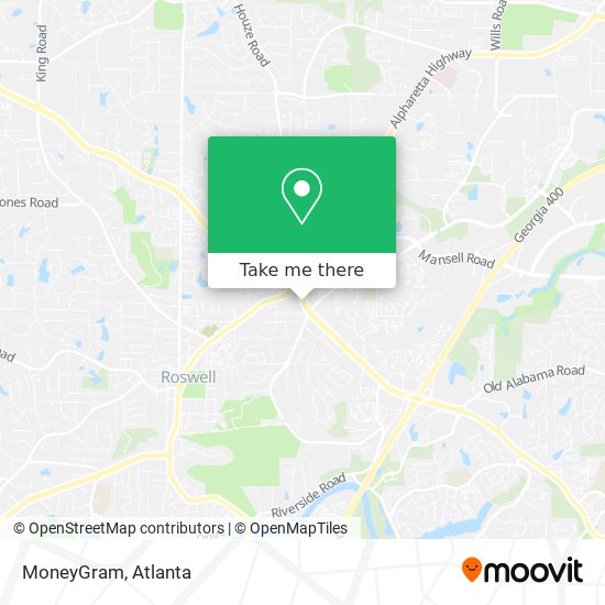 MoneyGram map