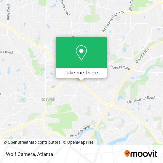 Wolf Camera map