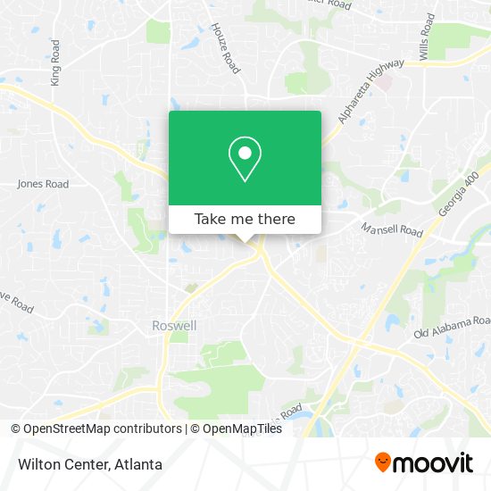 Mapa de Wilton Center