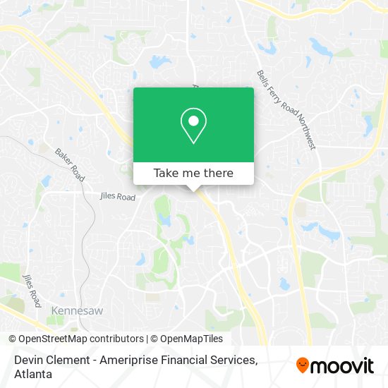 Devin Clement - Ameriprise Financial Services map