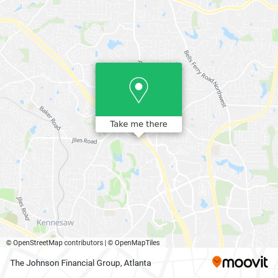 The Johnson Financial Group map