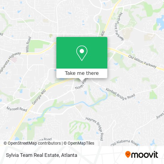 Sylvia Team Real Estate map