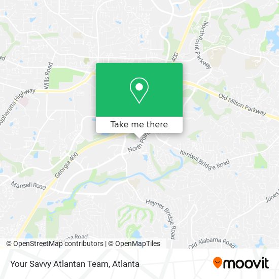 Mapa de Your Savvy Atlantan Team