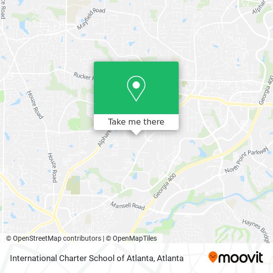 International Charter School of Atlanta map