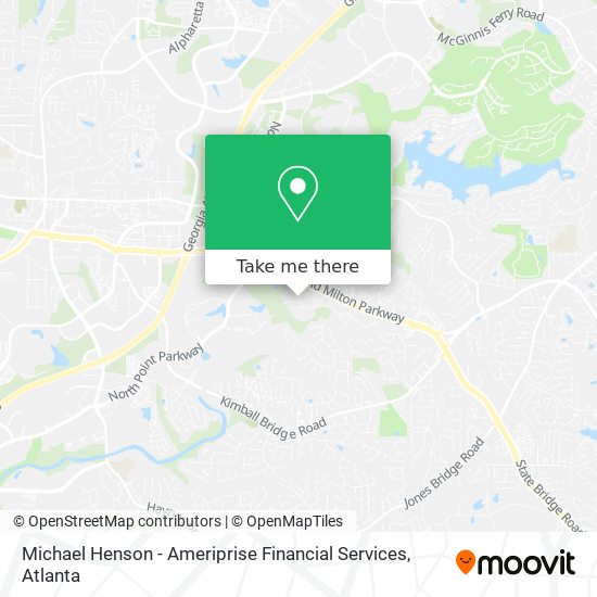 Michael Henson - Ameriprise Financial Services map