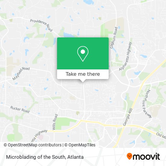 Mapa de Microblading of the South