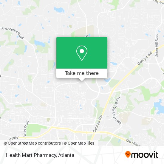 Mapa de Health Mart Pharmacy