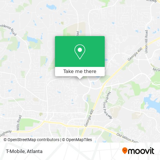 T-Mobile map