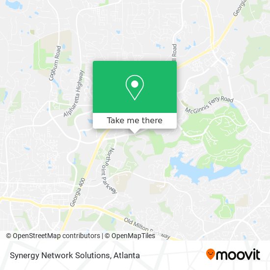 Synergy Network Solutions map