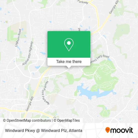 Windward Pkwy @ Windward Plz map