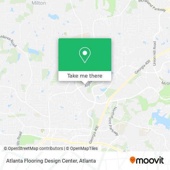 Mapa de Atlanta Flooring Design Center