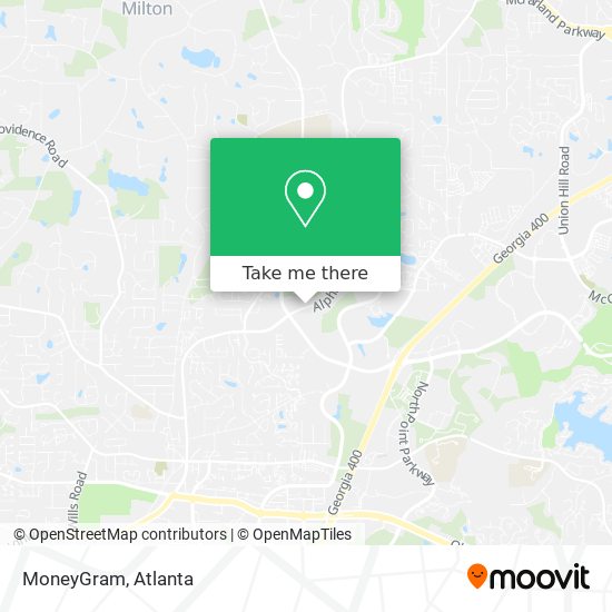 MoneyGram map