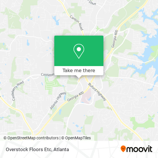 Overstock Floors Etc map