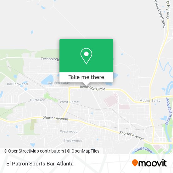 Mapa de El Patron Sports Bar