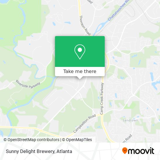 Sunny Delight Brewery map
